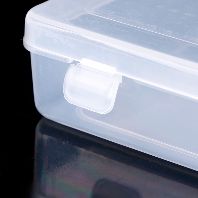 Hộp Nhựa Trong Suốt Hình Vuông Đựng Trang Sức