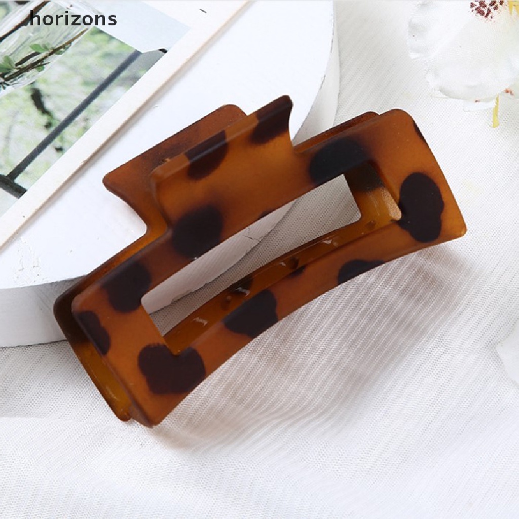 Kẹp Tóc Càng Cua Bằng Acrylic Thời Trang Cho Nữ 1 Cái