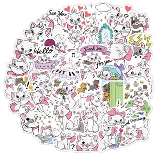 10-60 hình dán Stickers Disney Marie Cat decal