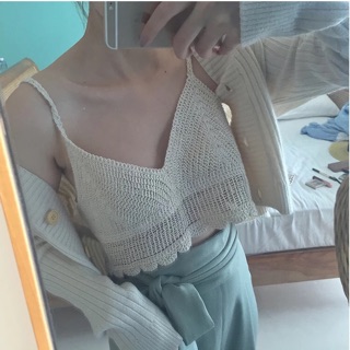 Áo dây len móc (Ảnh thật ở cuối)