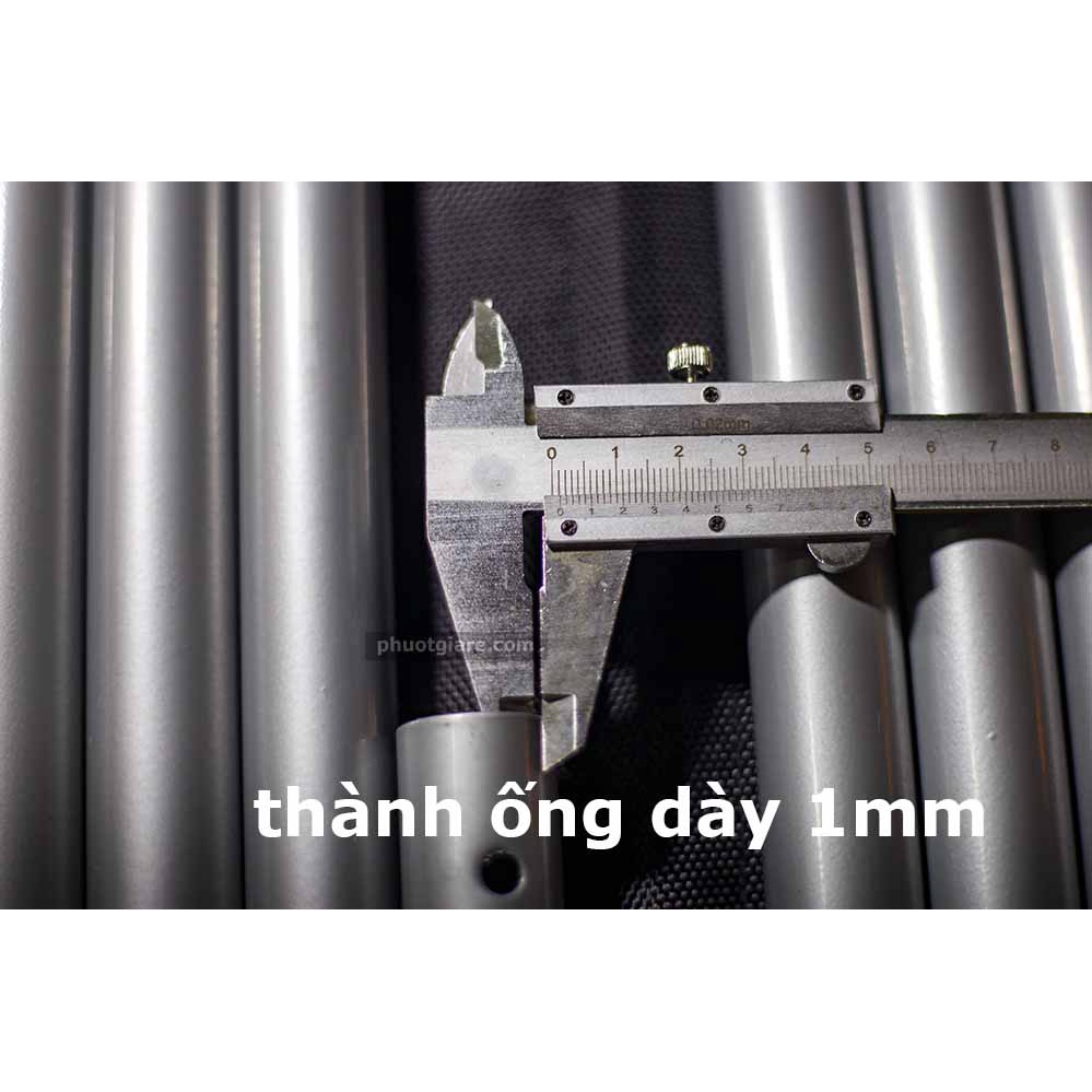 Bộ 2 cây chống tăng tarp cao 2.4 mét chịu lực lớn