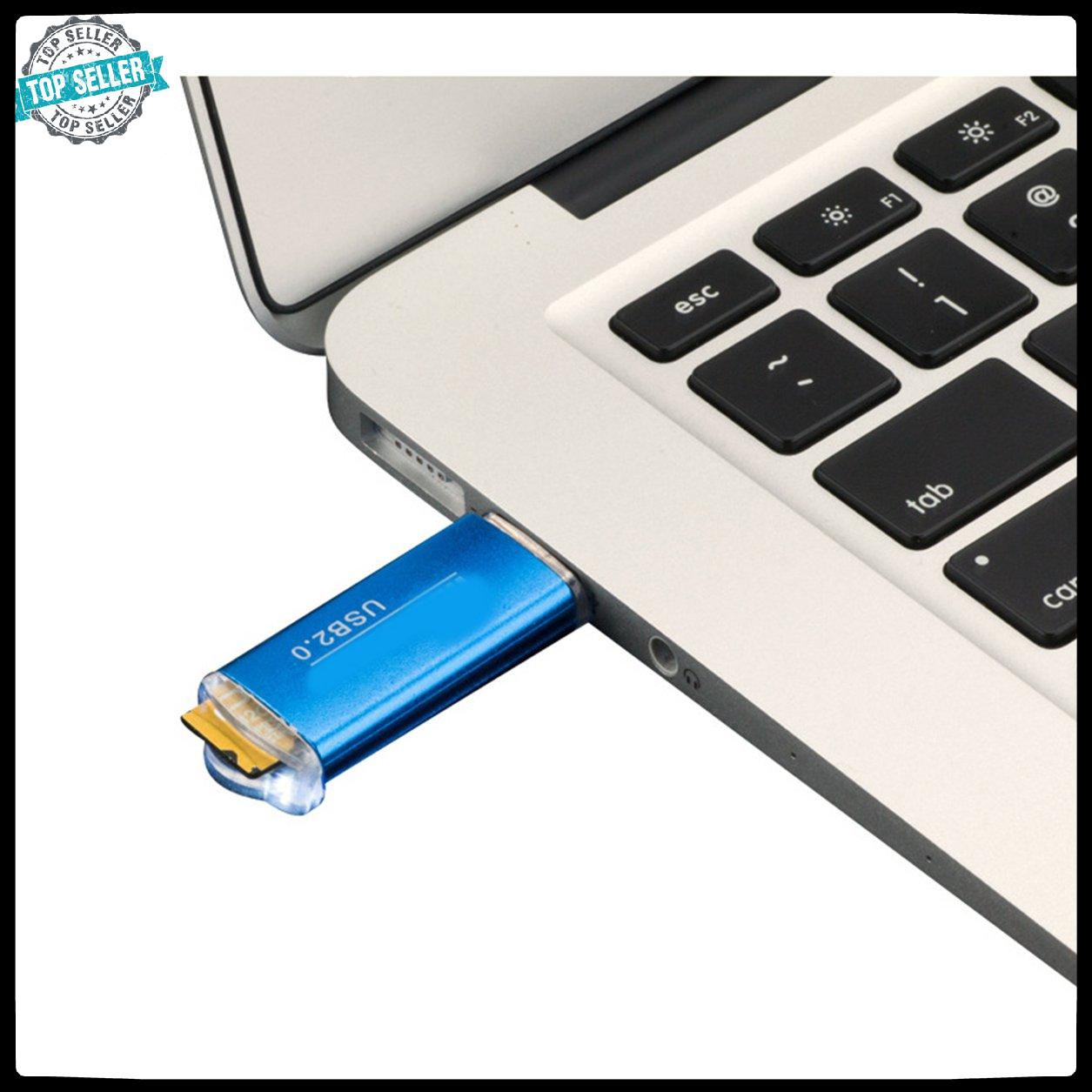 Đầu Đọc Thẻ Nhớ Usb 2.0 Bằng Nhôm Nov.11