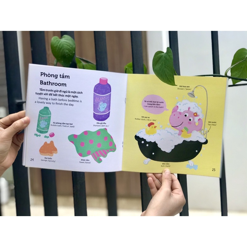 Sách-Thư viện từ vựng đầu đời cho bé (Đinh Tị) mã lẻ