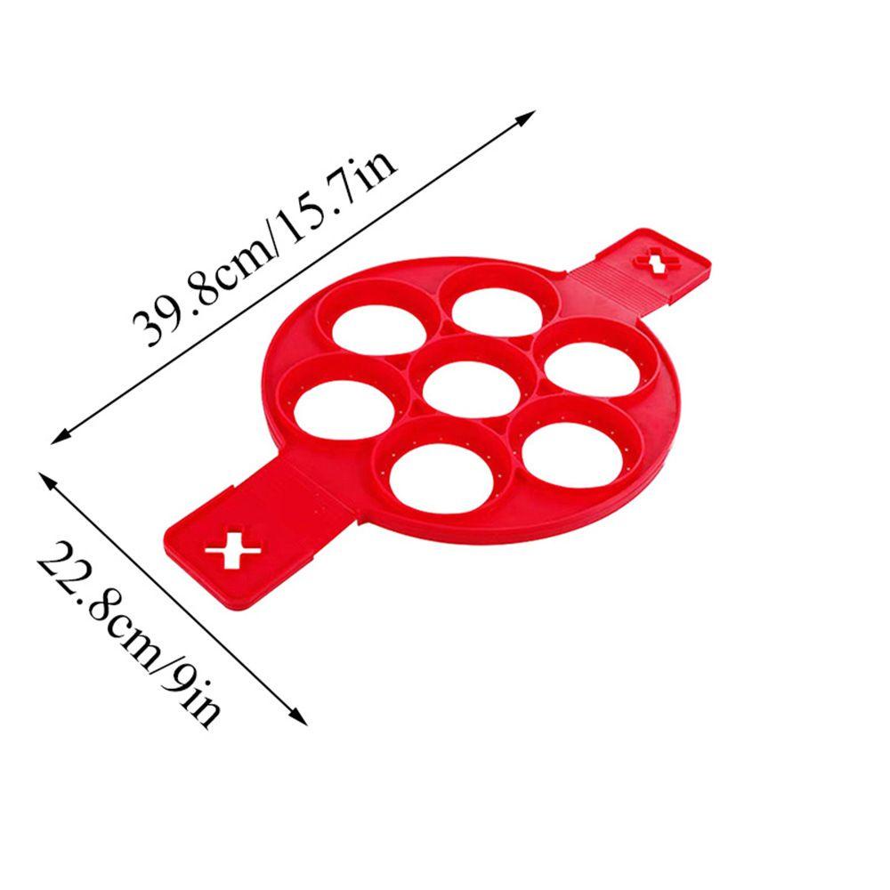 LANSEL Dụng Cụ Làm Trứng Hình Tròn / Trái Tim Bằng Silicone