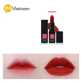 Son thỏi lì MUCHMORE NUDE LIP COLOR NL05: Burgundy 3.5g