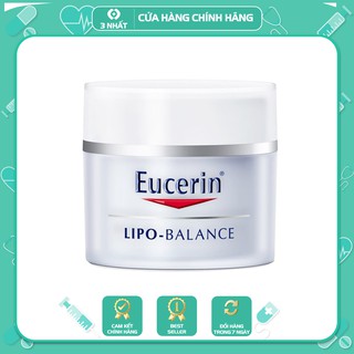 Eucerin Kem dưỡng ẩm chuyên sâu cho da khô đến rất khô Lipo Balance 50ml