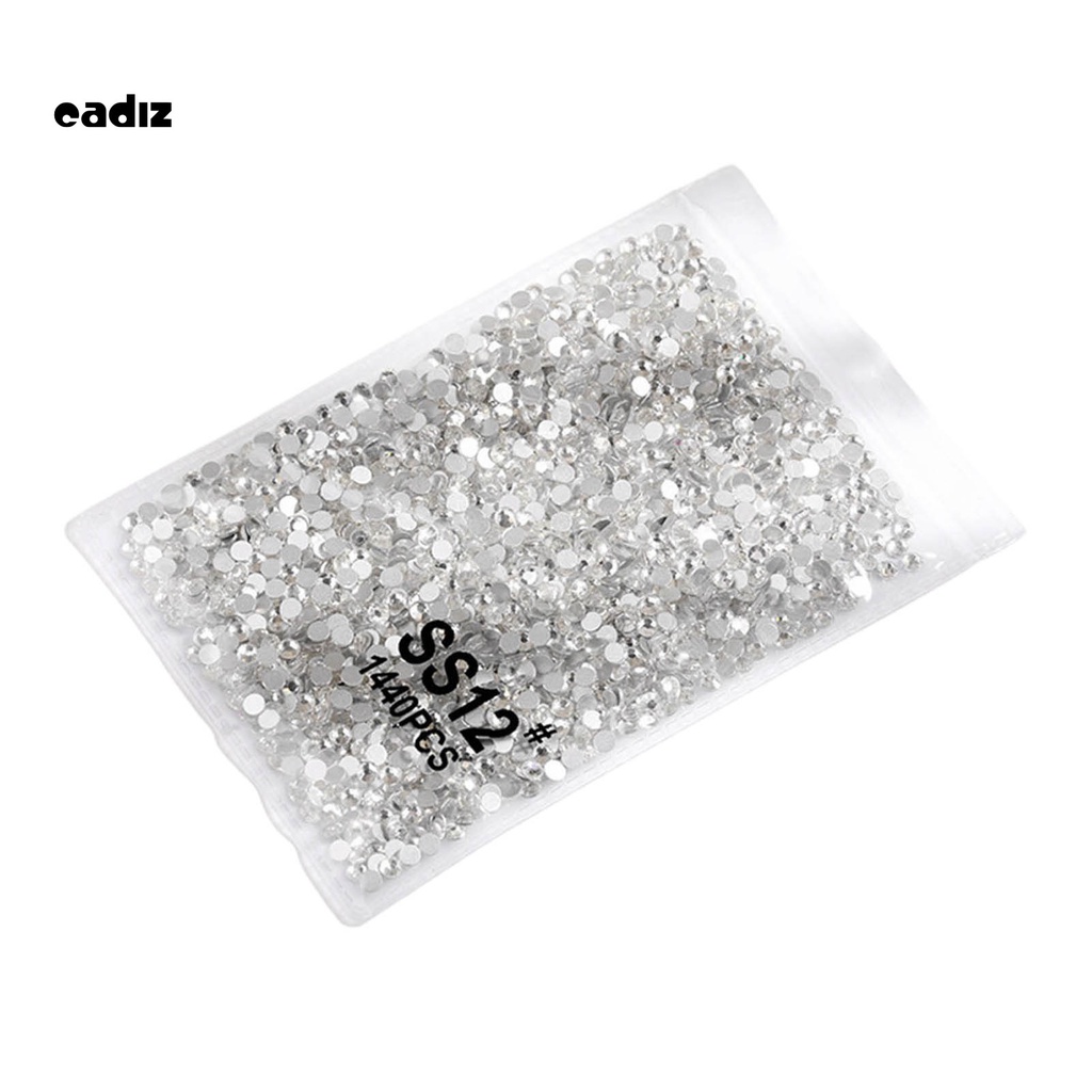 [Hàng mới về] Đá giả đính móng trang trí nghệ thuật đáy phẳng dễ sử dụng