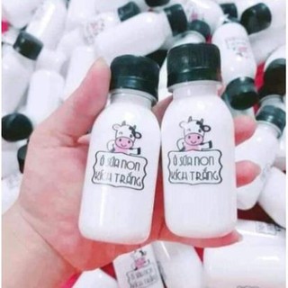 Ủ sữa non kích trắng con bò 100ml ( ủ kích trắng sữa non) siêu trắng da