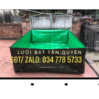 Bể bạt nuôi ốc, ếch, lươn, cá... Loại Xanh bộ đôi dày dai bền