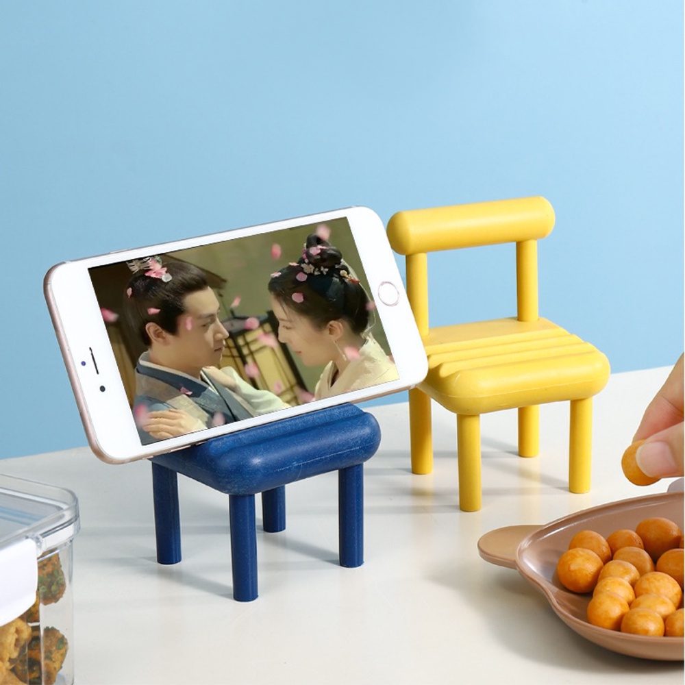 Giá đỡ điện thoại VIRWIR bằng silicon hình chiếc ghế độc đáo sáng tạo