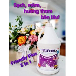 Nước giặt xả friendly Plus 5in1 Nhập khẩu Thái Lan