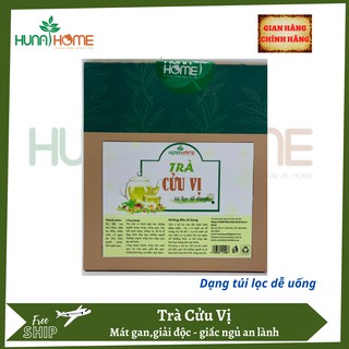 Trà cửu vị Huna's Home - Tiêu độc tiêu viêm mát gan bằng 9 loại thảo dược