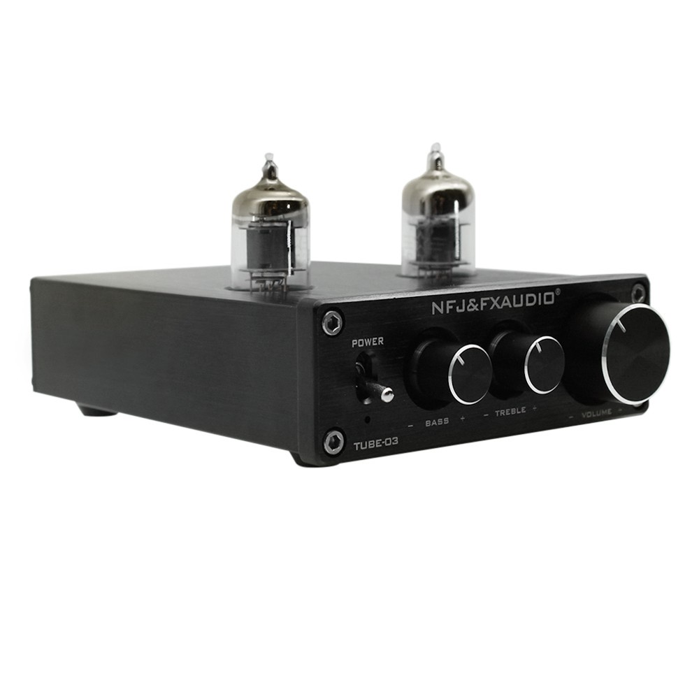 Bộ thiết bị xử lý tiền khuếch đại âm thanh FX-AUDIO TUBE-03 Mini HiFi chuyên dụng chất lượng cao kèm nguồn ngoài -dc3449