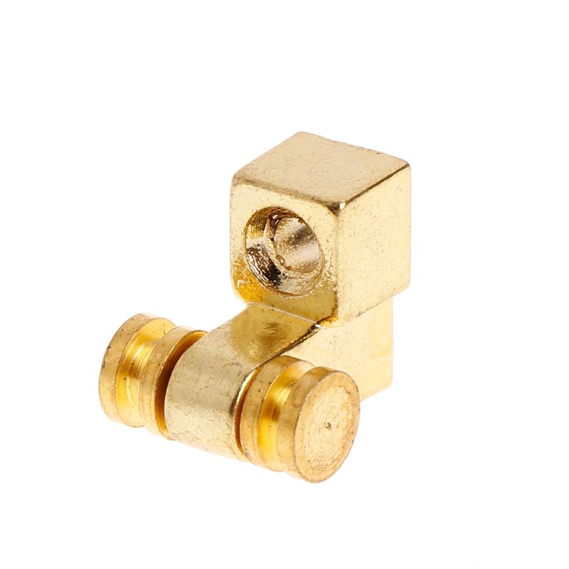 Set 2 Con Lăn Kim Loại Màu Đen Phụ Kiện Cho Đàn Guitar Bass