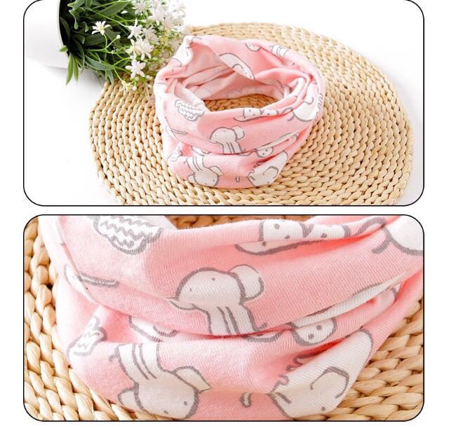 Kids_mart:Khăn ống cotton co giãn thu đông cho bé