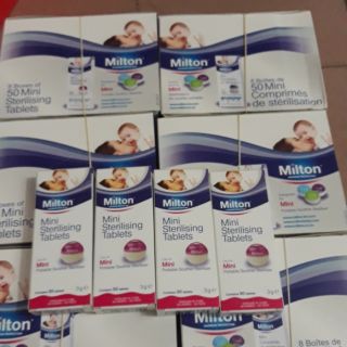 Combo Viên tiệt trùng Milton