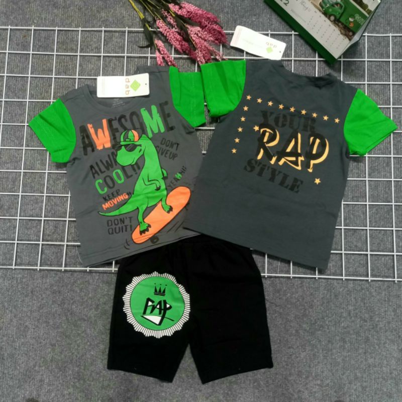 {10-20kg} Bộ cộc tay bé trai quần lửng size nhí (hàng đẹp bán shop 100% cotton)