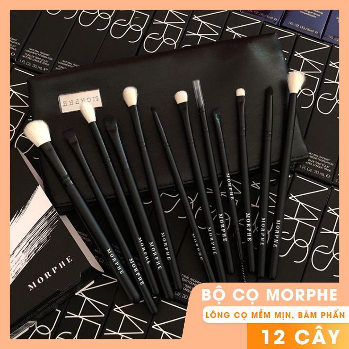 Bộ cọ mắt Morphe Eye Obsess Brush Set 12 cây