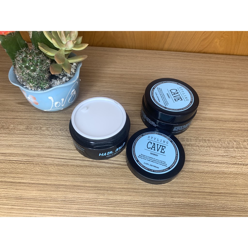 Sáp Vuốt Tóc Nam Styling Cave DEQRQY 100ml