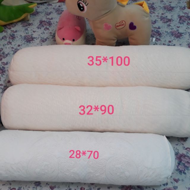 Gối ôm cao su xay Liên Á 100% cao su thiên nhiên