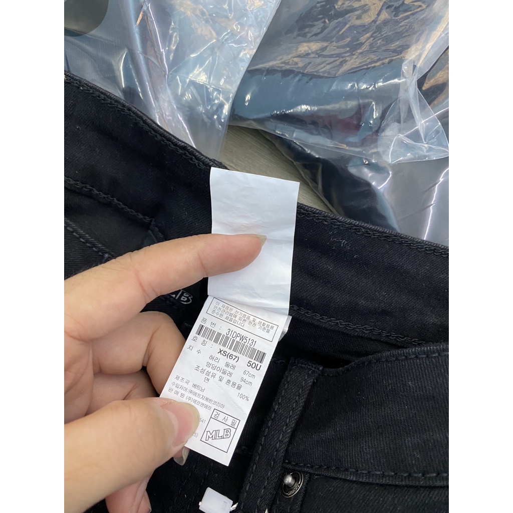 [Sẵn]Quần lửng ml//b MONOGRAM logo thêu co dãn Size XS S M L XL Hàng xuất