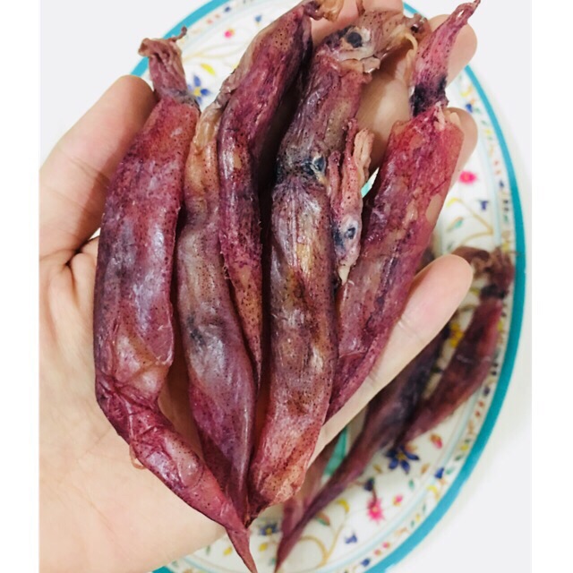 1 Ký Mực Muối Ghe Nha Trang Size trung - Dùng rim, nướng, chiên
