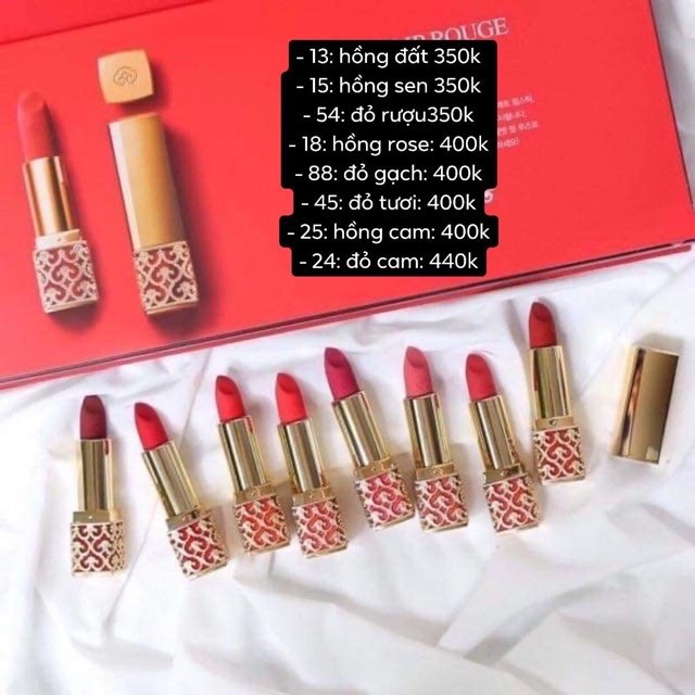 [AUTH] SALE OFF 50% - SET 8 THỎI SON WHOO MINI CHÍNH HÃNG CÓ TEM | BigBuy360 - bigbuy360.vn