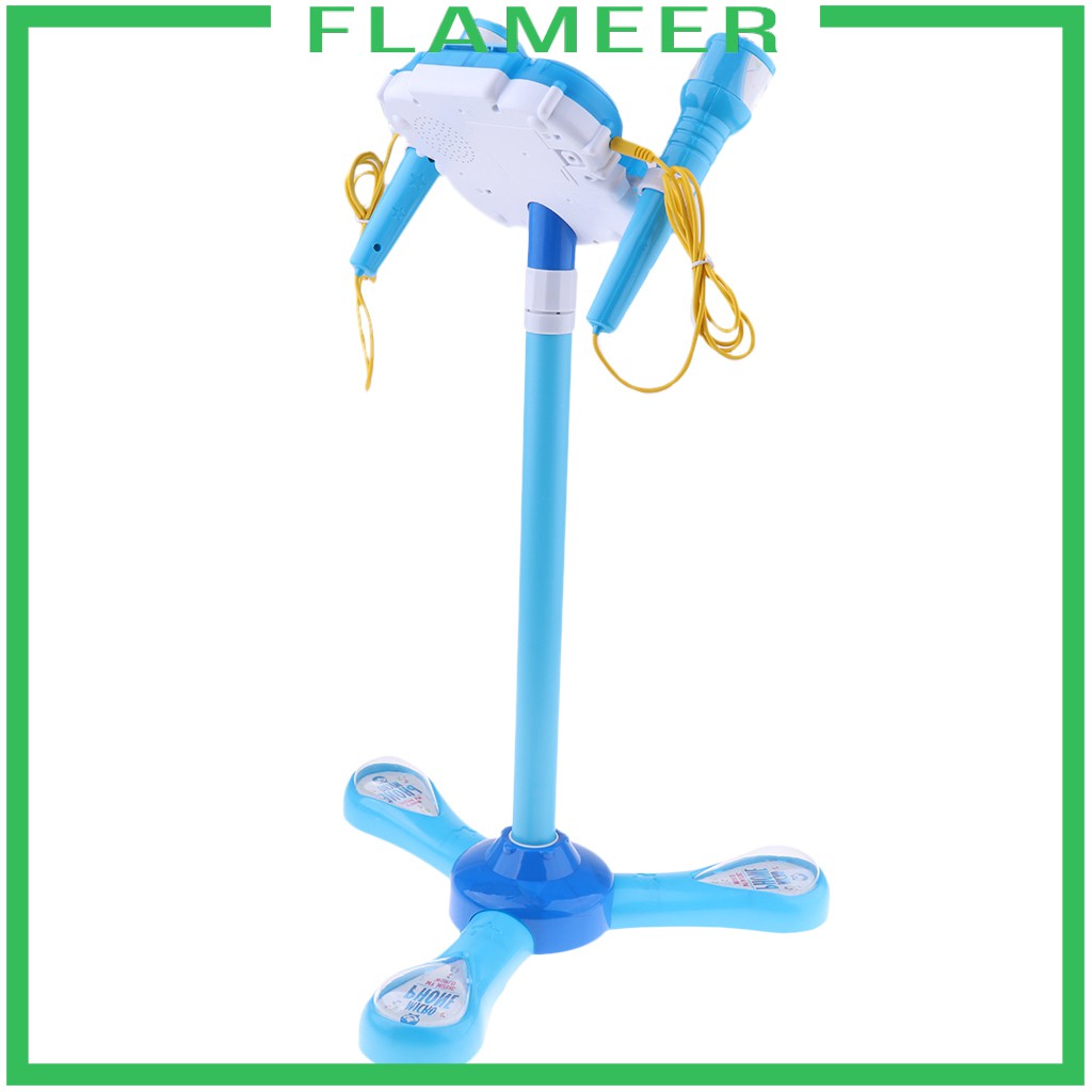 Micro Đồ Chơi Kèm 2 Micro Hát Karaoke Vui Nhộn Cho Bé