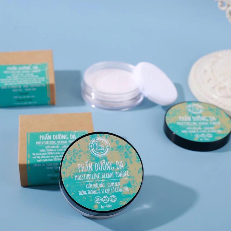 Phấn Dưỡng Da MOISTURIZING HERBAL POWDER - Handmade By GUBY HOMEMADE | BigBuy360 - bigbuy360.vn