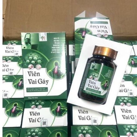 Viên Vai Gáy Hỗ trợ giảm thoái hóa đốt sống cổ, cột sống, hết đau mỏi vai gáy, bồi bổ khí huyết