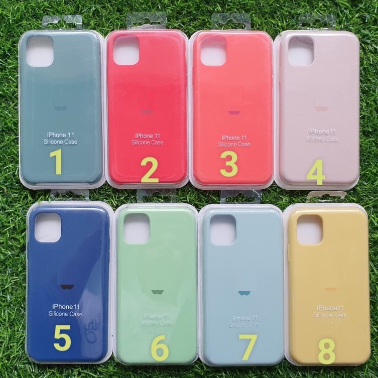 Ốp chống bẩn apple silicon ip 11 - phukienthutranghn