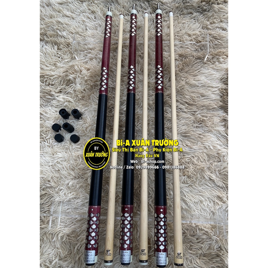 Cơ Fury GC-2 (Ngọn Công Nghệ) [HÀNG HOT - Cơ bida lỗ/Pool cue]- sẵn hàng