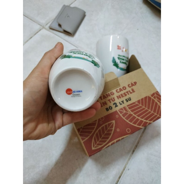 Bộ 6 ly sứ nestle
