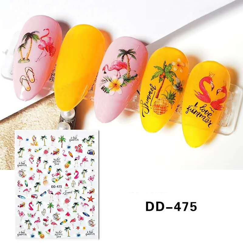 Phần 4 - Mã DD432 - DH103 . Miếng dán trang trí móng xinh - Sticker dán móng tay