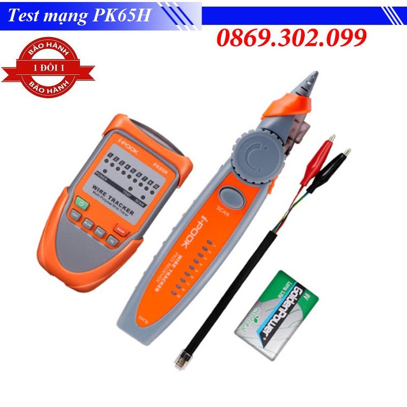Máy Test mạng đa năng Scan I-POOK PK65A cao cấp