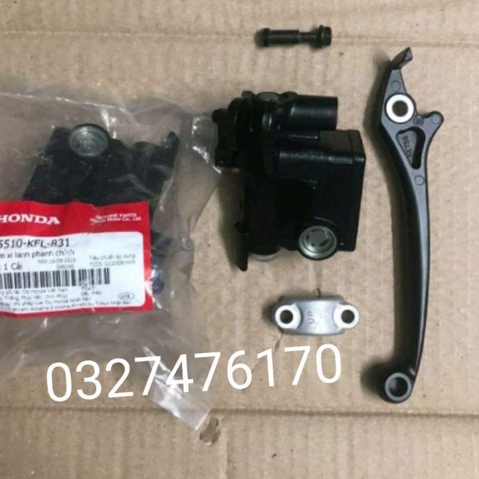 Bộ cùm tay thắng ,phanh bình dầu xe FUTURE 1 zin honda