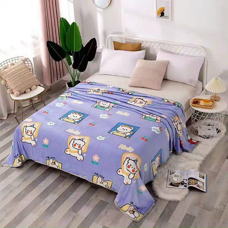 Chăn tuyết nhung,kẻ tăm , chăn zara, chăn đũi bé, chăn tuyết 1m8...hàng nhập khẩu cao cấp