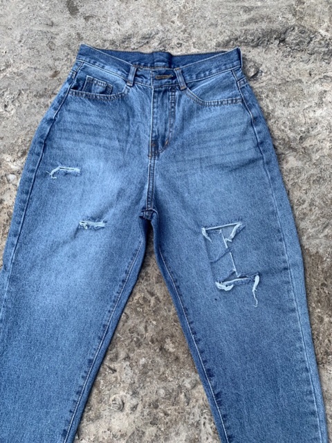 Quần Baggy Jeans Nữ Form Đẹp - 3034