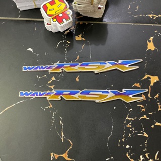 Logo chữ Titan cho Xe Wave RSX