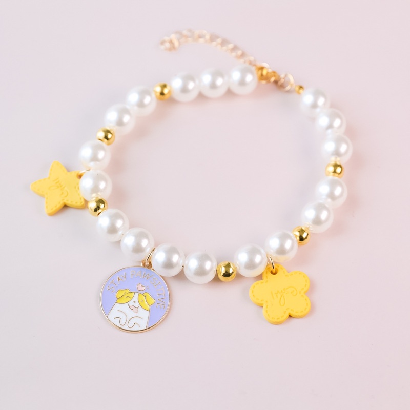 Vòng Cổ Hạt Ngọc Trai Xinh Xắn Dành Cho Thú Cưng