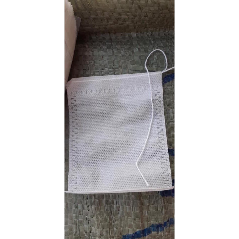 Combo 100 Túi Lọc Trà Đựng Phân Tan Chậm -Túi Lọc Phân Cho Lan