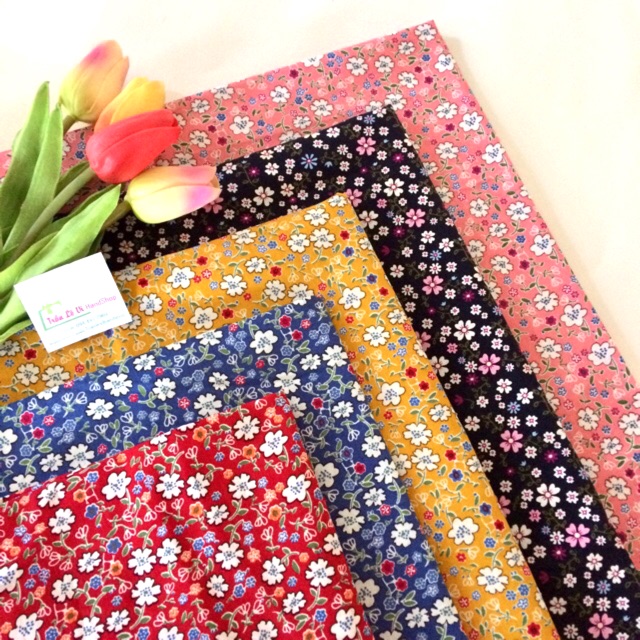 V252🌈 VẢI TWILL HOẠ TIẾT NHẬT BẢN MAY ĐỒ CHO TRẺ EM, DOLL, OBITSU, DIY, DECOR, HANDMADE, QUILTING, SCRUNCHIES