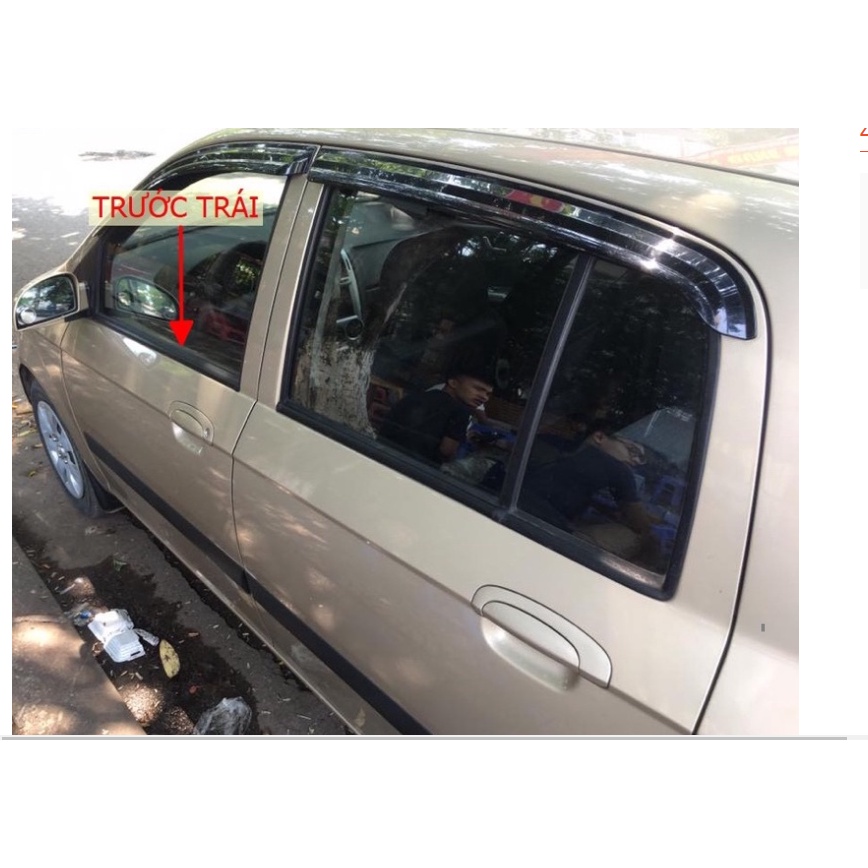 NẸP CHÂN KÍNH NGOÀI HYUNDAI GETZ