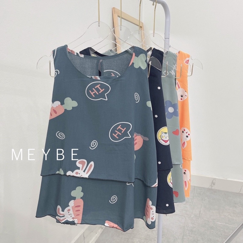 [SIZE 40-75KG] ĐỒ BỘ BẦU ĐÙI TÔN 2 DA CAO CẤP 1 LỚP, MAY ĐẸP,  MÁT MÙA HÈ, MẶC THỎA MÁI, CÓ THUN ĐIỀU CHỈNH Ở BỤNG