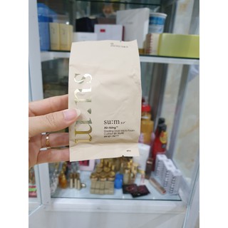 Lõi phấn nước dành cho da khô Sum (Sum Air rising Dazzling Moist Micro Foam Metal Cushion)