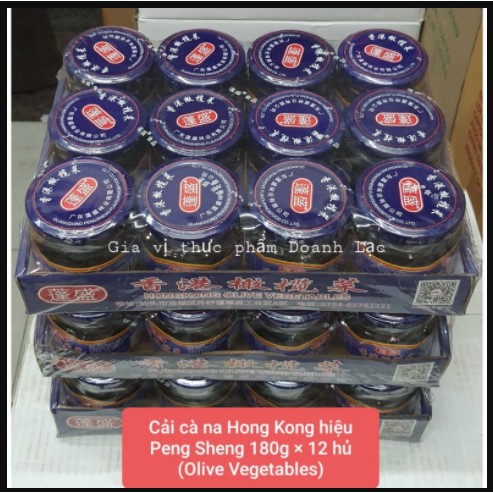 Cải cà na Peng Sheng Hong Kong 180gr/hủ