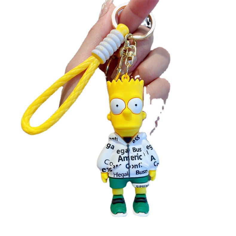 Móc Chìa Khóa Hình Simpsons Xinh Xắn Đáng Yêu