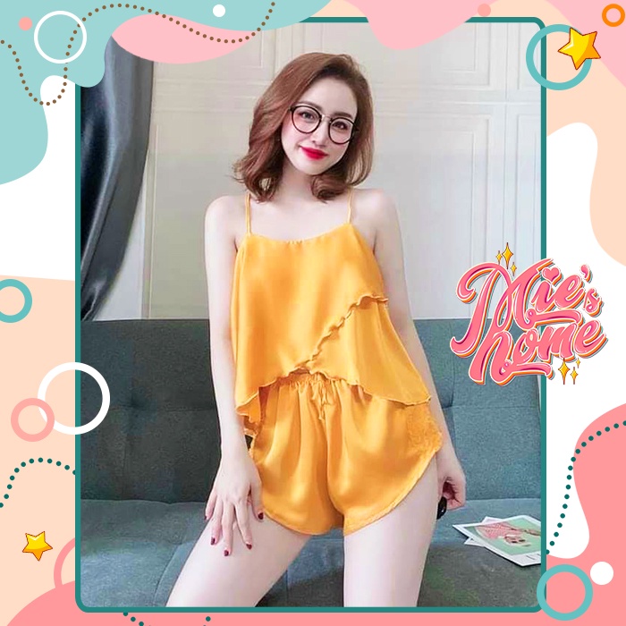 Đồ bộ mặc nhà nữ,lụa dây | BigBuy360 - bigbuy360.vn