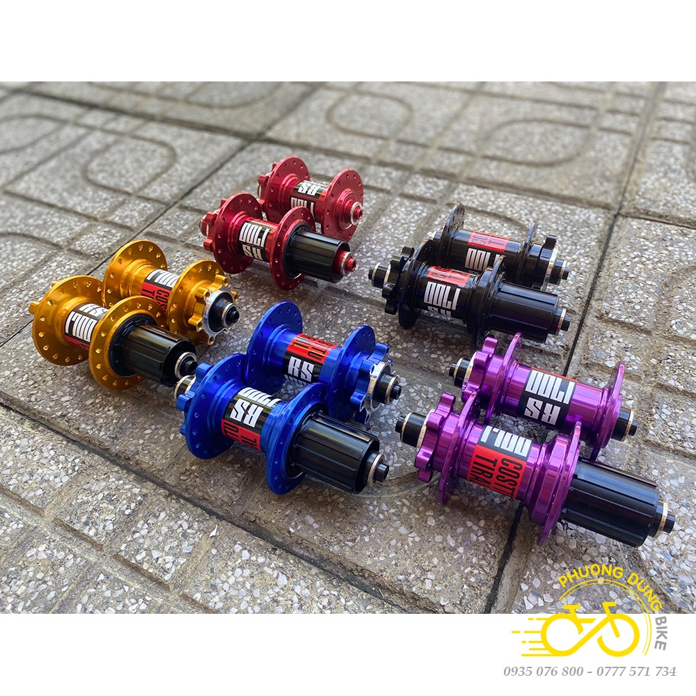 Moay ơ  Hub xe đạp COSTTU TIRAL 24 28 32 36 Lỗ - Cối nổ to