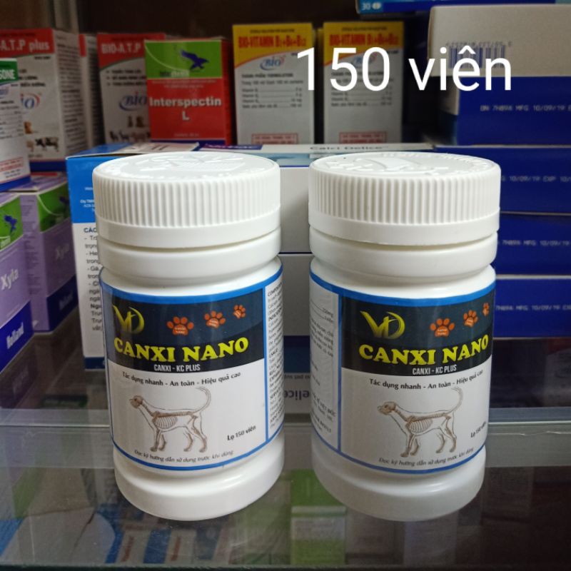 Viên Canxi Nano Cho Chó